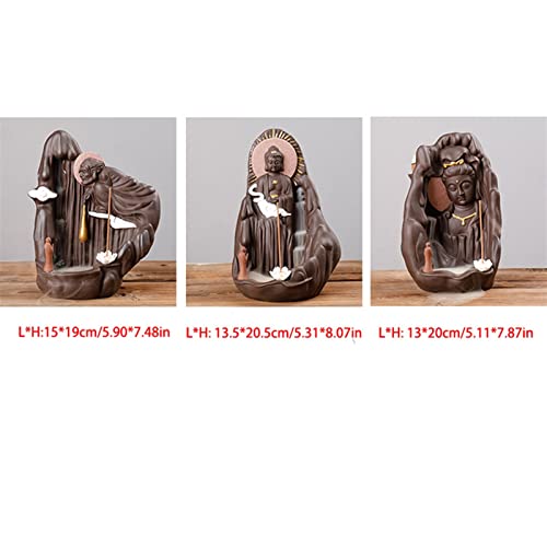 Incenseburnerspurplesandsmokebackflowincenseburnerdepictinggoldenlotusguanyinsandalwoodincenseburnerzenhomedecorationincenseholdersbackflowcolordharma Urban Country Home Decor Incense burners purple sand smoke backflow incense burner depicting golden lotus guanyin sandalwood incense burner zen home decoration incense holders backflow color dharma urban country home decor