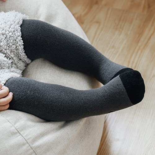 Baby Cotton Thick Fleece Lined Leggings Stocking Toddler Girls Full Length Socks Tights Casual Comfy Winter Warm Clothes4