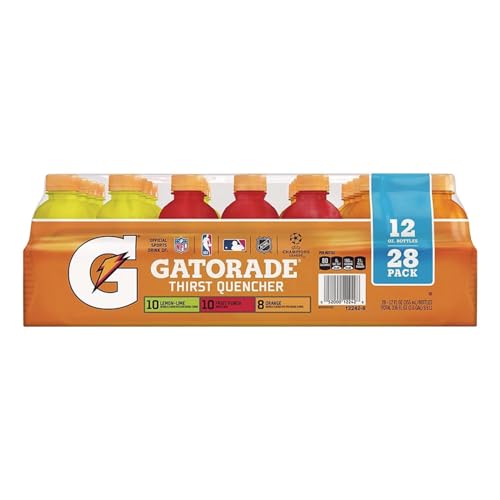 Gatorade Thirst Quencher Variety Pack - 12 oz, 28pk (8 Strawberry, 10 Cool Blue, 10 Grape)