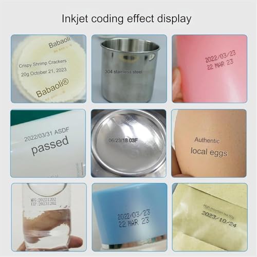 Imprimante à jet d'encre portable pour marquer vos codes sans étiqueteuse fixe - 7