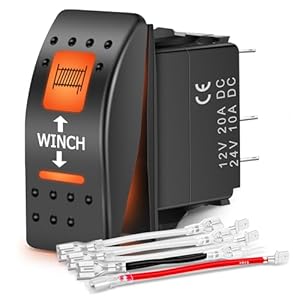 Nilight UTV Winden Kippschalter 7-polig