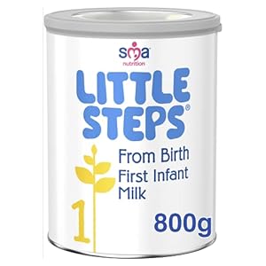 LITTLE STEPS First Infant Baby Milk Powder, From Birth, 800g (Pack of 1)