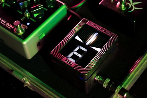 Image of Korg Pitchblack XS Compact Chromatic Bass Guitar Pedal Tuner w / Four Display Modes and High Visibility Display (PBXSBASS)