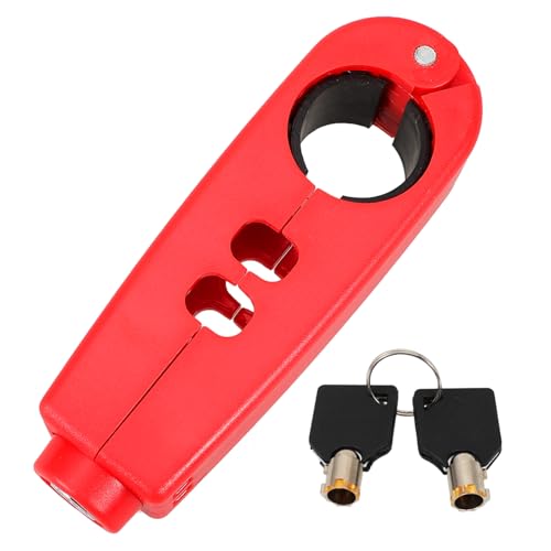 Cabilock Motorcycle Handlebar Lock Compact Lightweight Security Lock for Bikes Easy Installation Throttle Brake Handle Practical Theft for Motorcycles and Bicycles