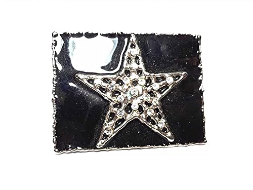Boucle de ceinture 4 cm en émail pour rehausser vos tenues décontractées
