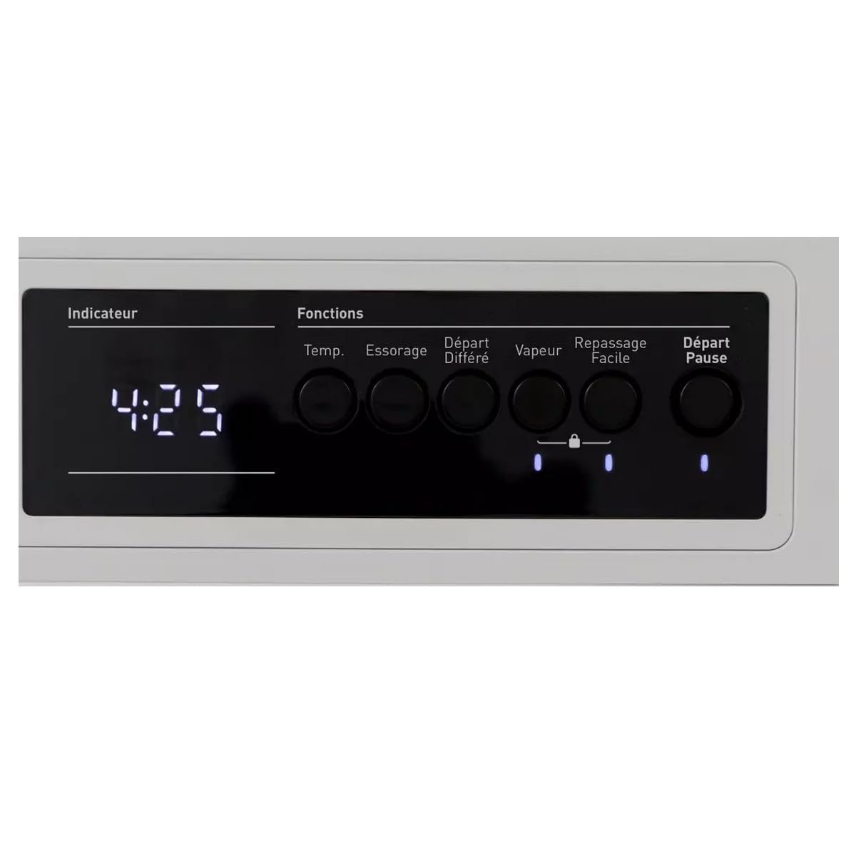 SHARP Lave linge encastrable ESNIB814BWNA, 8 kg, 15 prgrammes, 1400 tr/mn
