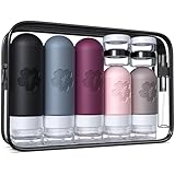 Amzrole 20 Stück Reiseflaschen Zum Befüllen, Silikon Reiseflaschen TSA Genehmigt, Travel Essentials Reisegröße Flaschen