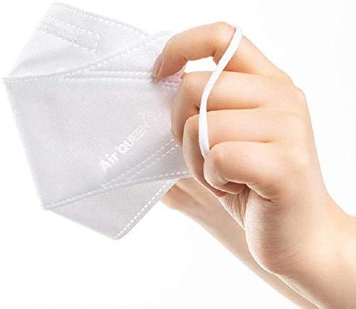 [20 Pack] Authentic [Air Queen] 3-Layers Nano-Filter Face Safety Mask For Adult [Individually Packaged] [Made In South Korea] #TOP5
