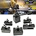 Quick Change Tool Holder Rotary Tools - Durable Steel Tool Holder Set Efficient Machining (Models 250-000 to 250-010)(250-000)