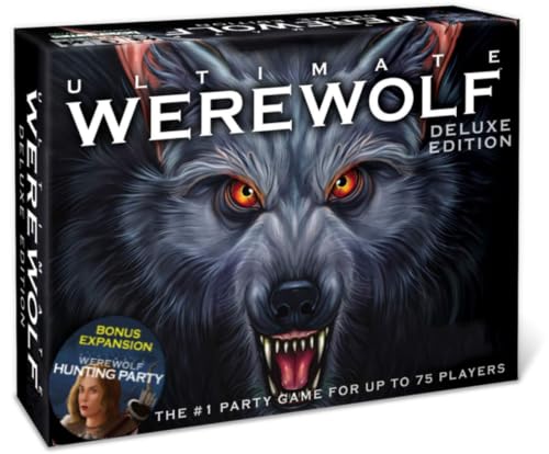 Image of Awestuffs Werewolf Fun Card Game to Play with Your Friends Family (Age: 15 Years Plus Players: 5 to 75)