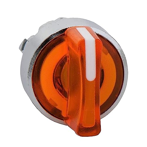 Tête de bouton sélecteur 3 positions jaune CABEZA SEL.LUM.