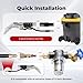 Ysytjg Shop Vac Extractor Kit, Better Extractor Hose Kit for Carpet & Upholstery Cleaning in Home and Auto, with Wand, Hose & Adapter