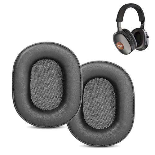 XRHTONG Cuscinetti auricolari di ricambio confortevoli compatibili con le cuffie wireless ANC House of Marley Positive Vibration XL Cuscinetti auricolari (pelle morbida/schiuma ad alta densità)