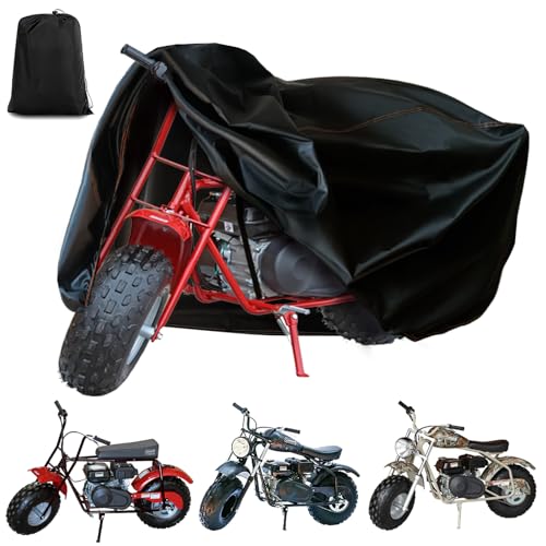 Chikia Mini Bike Cover Outdoor,Minibike Cover Waterproof,Compatible with Coleman CT200U CT200U-EX BT200X RT200 B200R B200RSV Massimo Baja Trail Master Accessories,Protection,Dustproof