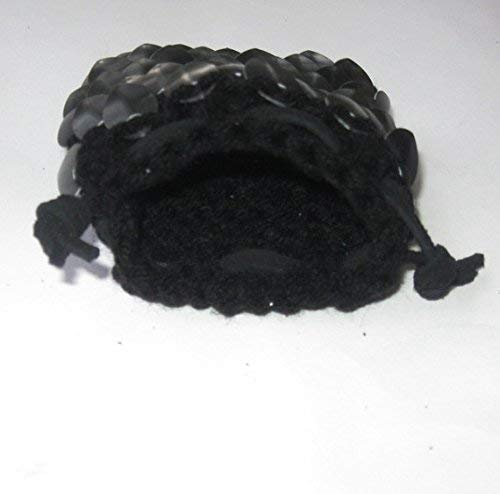 Miniatura 5 de Scalemail Dice Bag in knitted Dragonhide Armor- Black