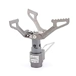 BRS – BRS BRS-3000T ultraleichter Gaskocher, 26 g, Titanlegierung,