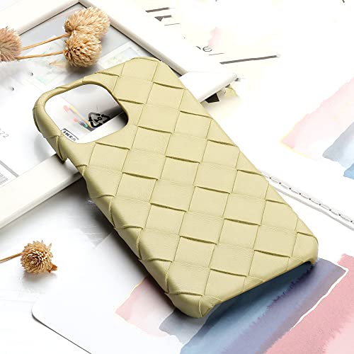 Coque iPhone 11 Pro cuir tressé anti-glisse léger BSAPP