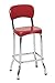 COSCO Stylaire 3 Piece High Top Set, Red & Chrome