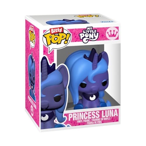 Image of Funko Pop! Bitty Boxes: My Little Pony - Canterlot Castle Playset - Princess Luna and Princess Celestia - Collectable Display Case with Interior Scene and Storage - Gift Idea