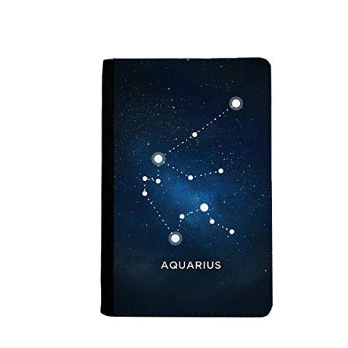 Porte-passeport Aquarius constellation protégez vos papiers avec cet étui portefeuille de voyage