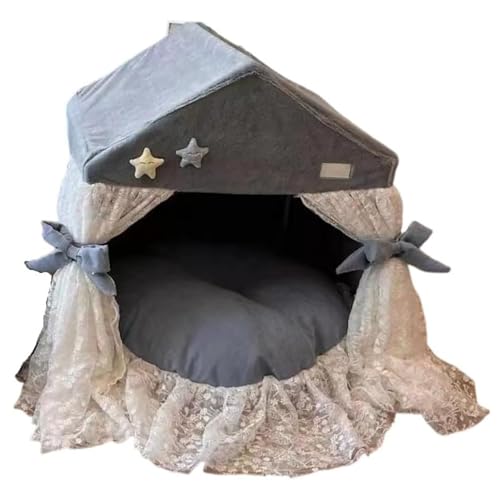 �y�b�g�n�E�X �v�����Z�X�x�b�h ���[�X �L �x�b�h ���x�b�h �e���g ���O���\ �h�b�O�n�E�X�􂦂� �L�ׂ��� �ē~���p�l�G�Ή� ���p�n�E�X ���^ �L�p�e���g 50*40*55cm (�X�^�C��C)