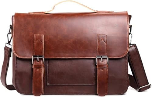 Briefcases for men Leather Bag for Men Shoulder Handbag Crossbody Bags Messenger Bag New Briefcase For Male Tote Handbags