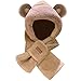 dressfan Plüsch Bär Ohren Hut Schal 2 in 1 Set, Tier Bär Warme Mütze Hut Ohrenklappen, Lustige Neuheit Geburtstag Weihnachten Weihnachten Geschenke,Khaki Lustige Bar günstig Kaufen-dressfan Plüsch Bär Ohren Hut Schal 2 in 1 Set, Tier Bär Warme Mütze Hut Ohrenklappen, Lustige Neuheit Geburtstag Weihnachten Weihnachten Geschenke,Khaki