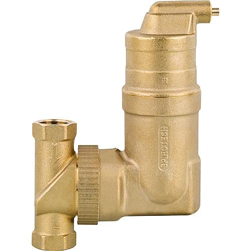 Luftabscheider Spirovent RV2 Drehbar 28mm UA028W