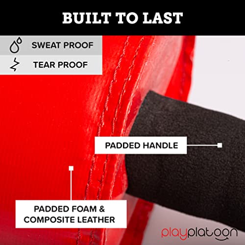 Padded Blocking Guards, 2 Pack - Red Contact Sticks, Football Blocking Pad, Tackling Dummies For Football, Hitting Pads For Defender Simulation And Training In Basketball, Lacrosse, Boxing, & More #TOP3