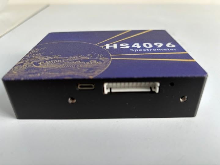 Oceanhood HS4096 Spectrometer, UV-VIS-NIR Detection, High Resolution Spectrometry Analyzer for Laser Measurement, Water Quality Analysis & Raman Research