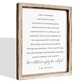 Grande regalo: questo bellissimo cartello familiare è un regalo meraviglioso per i tuoi cari. Condividi il tuo amore e avvicinati a vicenda con questo regalo commovente e premuroso.