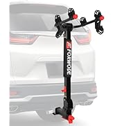 Amazon.com: Forwode 4 Bike Hitch Mount Rack, Tiltable Foldable Bicycle ...