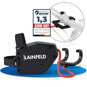 LAINFELD Kinder Fahrrad Abschleppseil 2,5 Meter