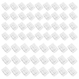 yotutun 60 Stück Auto-Fußmatten Befestigungsaufkleber, Automatten Halter Mehrzweck Automatten Befestigungsschnallen Auto Fussmatten Fixclips Teppich Bodenmatten Halterung für Bodenmatten