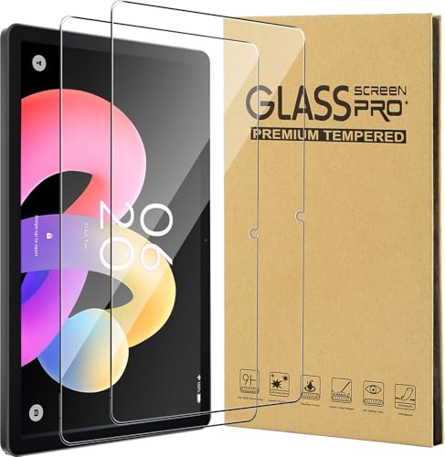 CONAPIKA 2 Piezas Protector de pantalla para TCL TAB 10L Gen 4 10.1 pulgadas, Premium Cristal Vidrio Templado 9H Dureza, Anti-Arañazos, Alta Definicion Transparente Protector de Pantalla