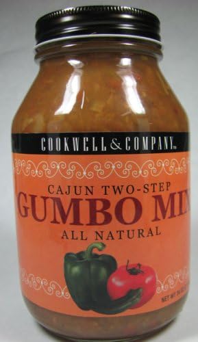 Cookwell & Company All Natural Cajun Two Step Gumbo Mix 34 Ounces