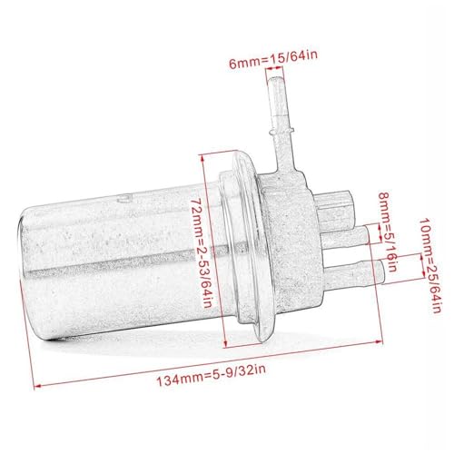 Bomba de combustible kit para moto CBF125, NXR 150, NX400 y XRE300 repuestos del sistema de motor 2