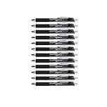Amazon Basics Gel Pens Fine Point Smooth Writing Pens, Retractable, Black, 0.7mm, 12 Pack