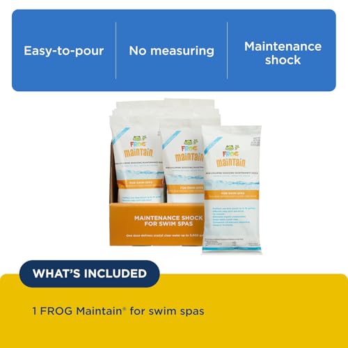 Image of FROG Maintain, Single Dose Non-Chlorine Shock for Swim Spas, 1 Pack