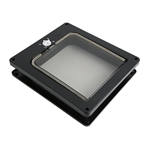 WEYI Porta de gato, parafuso ABS resistente a mordidas porta interior de gato para cães para porta i