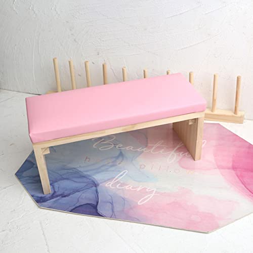 Support table manucure ergonomique avec coussin lavable amovible
