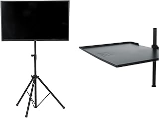 Gator Frameworks Deluxe Adjustable Tripod LCD/LED TV Monitor Stand with Lift Piston; Fits Screens up to 48" (GFW-AV-LCD-2)...