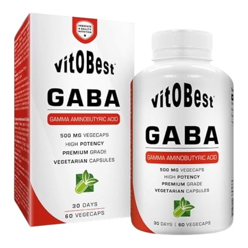 Gaba 500 Mg - 60 Vcaps. Ácido Gamma-Aminobutírico - Suplementos Alimentación Y Suplementos Deportivos - Vitobest