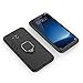 Cocomii Black Panther Ring Huawei Mate 20 lite Case, Slim Thin Matte Vertical & Horizontal Kickstand Ring Grip Reinforced Drop Protection Bumper Cover Compatible with Huawei Mate 20 lite (Jet Black)