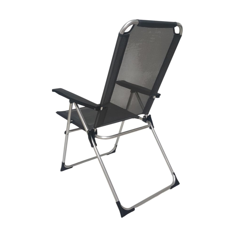 LIPARI - Tumbona reclinable plegable para piscina, jardín, camping, playa