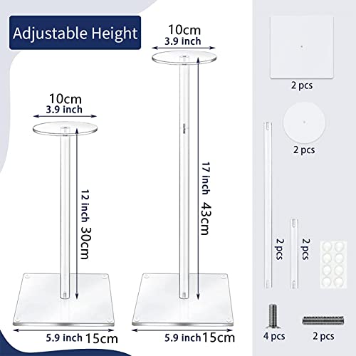 Holder Acrílico, Suporte de exibição de peruca ajustável, Suporte de armazenamento de tampa para dec