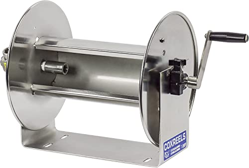 Coxreels 112-4-75-SS Stainless Steel Hand Crank Hose Reel: 1/2