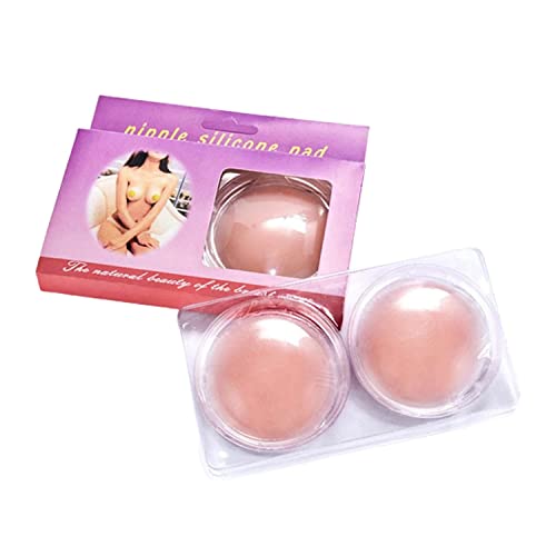 Women's Reusable Nipple Cover, Silicone Adhesive Nipple Covers for