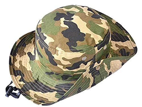 Kids Sun-Bucket-Hat Boys-Camouflage Outdoor-Fishing-Hat Packable For 7-14 Years #TOP4