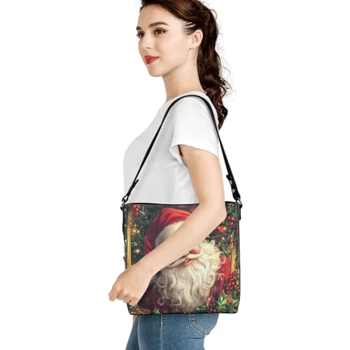 Image of HUGS IDEA Hoho Bag for Women Crossbody Purse Leather Handbags Laides Shoulder Bags